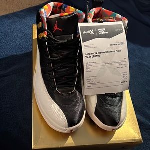 Mens Jordan 12 Retro Chinese New Year